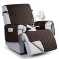 VANSOFY Waterproof Recliner Chair Covers, Recliner Cover Non-Slip Dog Chair Cover Furniture Protector Washable Slipcover with Po