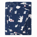 Great Bay Home Christmas Flannel Sheet Set Queen Size - 100% Turkish Cotton, Double-Brushed, Winter Bed Sheets - Ultra-Soft, Coz