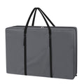 Explore Land Heavy Duty Chair Storage Bag for Folding Longue Zero Gravity Light Weight Transport Folding Rollator Walker (Grey)