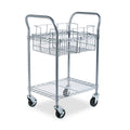 SAF5235GR - Safco Wire Mail Cart