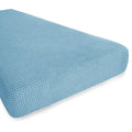 Hokway Stretch couch cushion Slipcovers Reversible cushion Protector Slipcovers Sofa cushion Protector covers(Smoky Blue, Medium