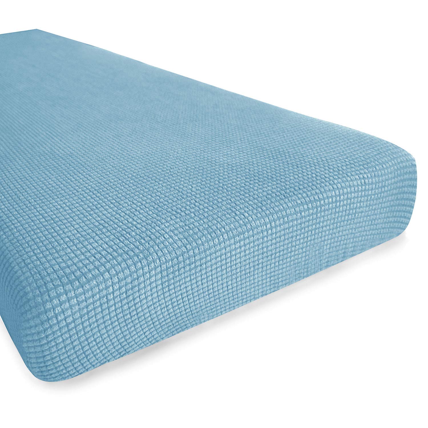 Hokway Stretch couch cushion Slipcovers Reversible cushion Protector Slipcovers Sofa cushion Protector covers(Smoky Blue, Medium