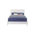 Flynn California King Platform Bed, White