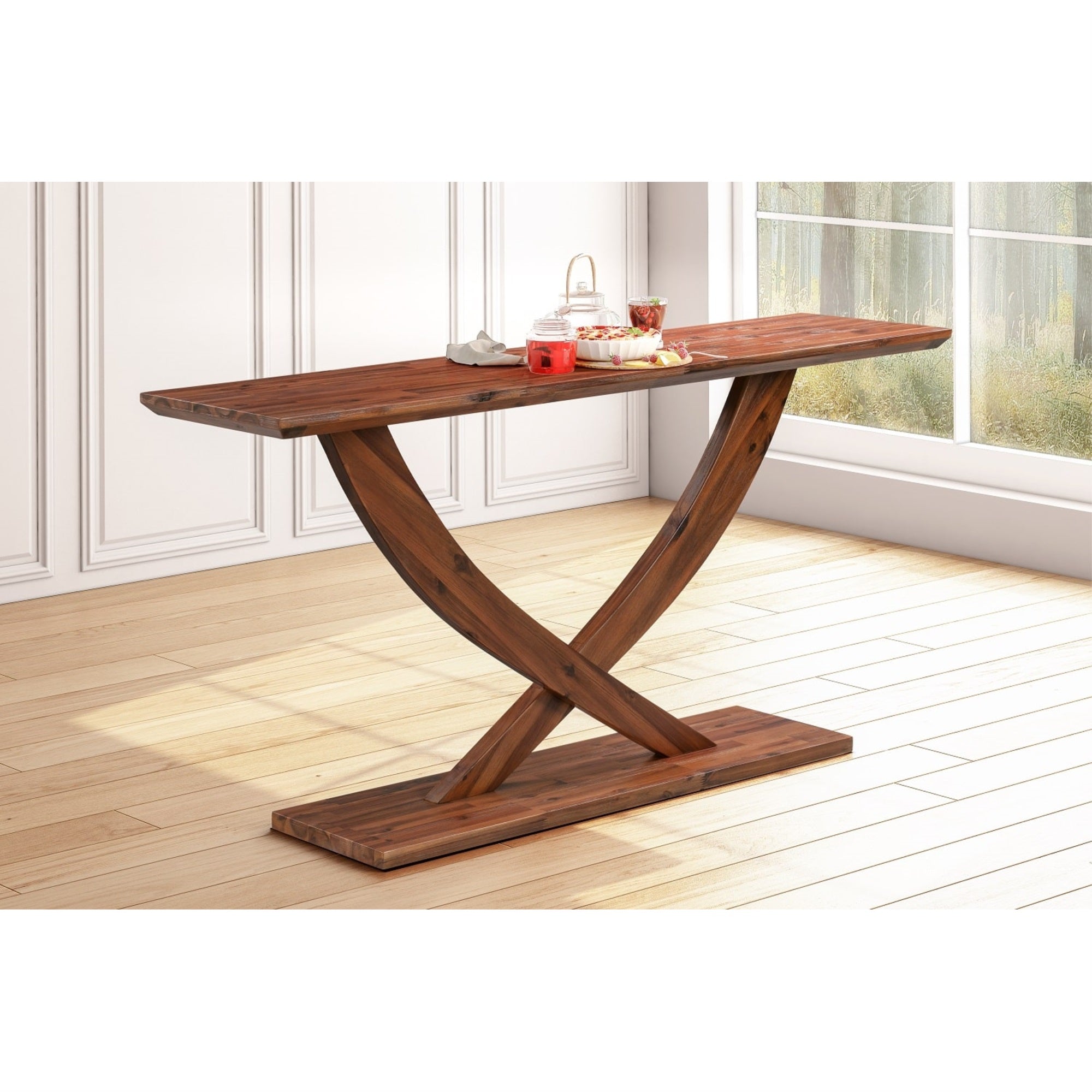 Rasmus Console Table - Whitewash