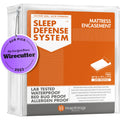 HOSPITOLOGY PRODUCTS Zippered Mattress Encasement - Sleep Defense System - Twin - Waterproof - Stretchable - Low Profile 9 Depth