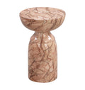 Tov Furniture Rue Marble Side Table (Sunset)
