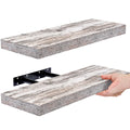 Sorbus Floating Shelves, Wall Shelves for Bedroom, Kitchen, Living Room, Bathroom Shelves Over The Toilet, Office, Home Decor, F