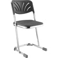 National Public Seating Elephant Z-Stool 18 Stool with Blow Molded Seat and Backrest