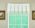 Todays Curtain, Heirloom Battenberg Eyelet Valance 14, Ecru, 58 W x 14 L