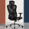 Logicfox Ergonomic Mesh Office Chair, High Back Desk Chair with 3D Armrests, Adaptive Thoracic Support, 3D Lumbar Support & Adju