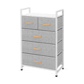 AZL1 Life Concept Storage Dresser Furniture Unit - Large Standing Organizer Chest for Bedroom, Office, Living Room, and Closet -
