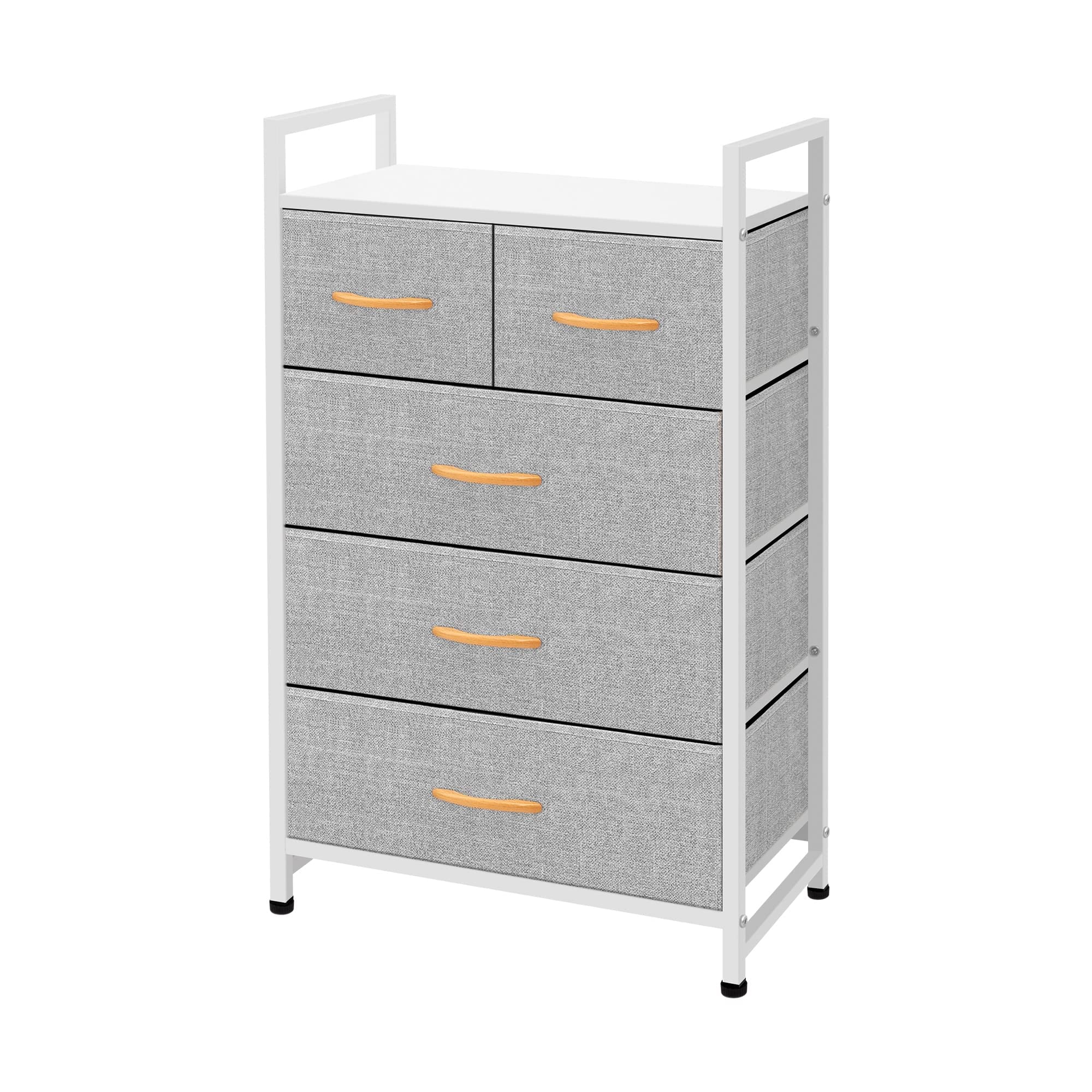 AZL1 Life Concept Storage Dresser Furniture Unit - Large Standing Organizer Chest for Bedroom, Office, Living Room, and Closet -
