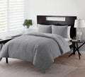 VCNY Home Nina Collection, King, Grey