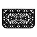 DII Rubber Doormats Collection All Weather, 18x30, Scroll Pin