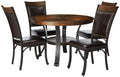 Powell Furniture Franklin Dining Group, Dark Brown