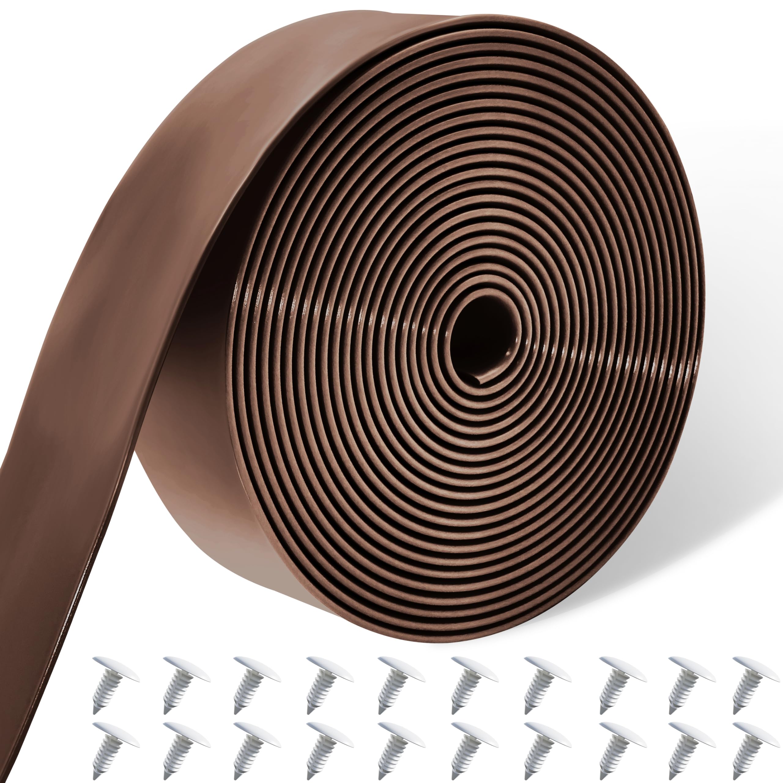 Lumpro Vinyl Straps for Patio Chair Repair Kit 2 Wide 10 Ft Long Replacement Straps + 20 Free Rivets for Outdoor Lawn Furnitur