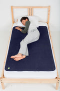 PeapodMats Bedwetting & Incontinence Waterproof Bed Mat - Reusable Underpad. Secure Placement & Breathable. Washable. Enviro Fri