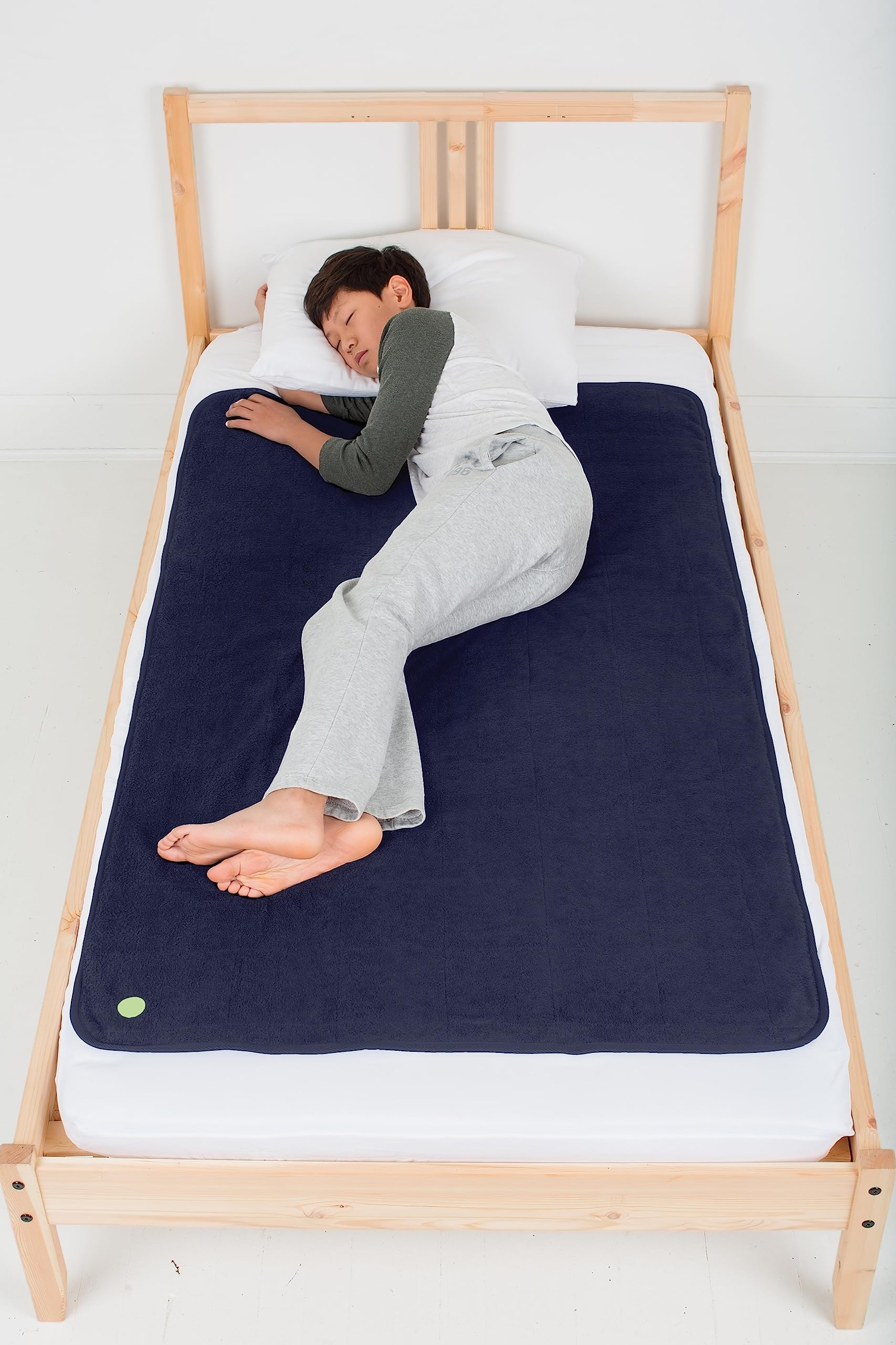 PeapodMats Bedwetting & Incontinence Waterproof Bed Mat - Reusable Underpad. Secure Placement & Breathable. Washable. Enviro Fri