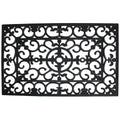 DII Rubber Doormats Collection All Weather, 24x36, Wrought Iron