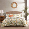 Tommy Bahama - King Comforter Set, Reversible Cotton Bedding with Matching Shams & Bonus Throw Pillows, Super Soft Bedding Set (