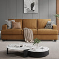 COPIAE 89 Inch Sofa with Extra Deep Seats Oversize, Corduroy Fabric 3 Seater Sofa for Living Room, Modern Couch and Sofa, Comfy 
