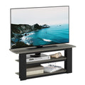 FURINNO Parsons 42-in TV Entertainment Center, French Oak Grey