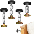 Krisler Adjustable Threaded Bed Frame Anti-Shake Tool for Bed, Headboard stoppers, Bedside Headboards Prevent loosening Anti-Sha