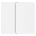 35x20 Rectangle Baby bassinet mattress: 2 Thick Dual Side Gel Memory Foam Bassinet Mattress Fit for Yamesmile/Bellababy/AMKE/ANG