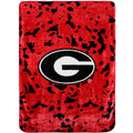 College Covers Everything Comfy Georgia Bulldogs Soft and Warm Huge Raschel Throw Blanket, 86 x 63