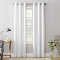 No. 918 Montego Casual Textured Semi-Sheer Grommet Curtain Panel