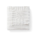 VCNY Home - Throw, Soft & Cozy Cotton Blanket, Cable Knit Home Decor (Dublin White, 50 x 70)