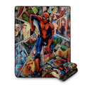 Marvel Bazillion Dreams Legends Spider-Man Characters in Web Fleece Softest Comfy Throw Blanket for Adults & Kids | Measures 60 