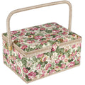 Large Sewing Basket with Accessories, Sewing Organizer Box for Sewing Supplies and DIY Crafting Tools Storage Christmas Gift for