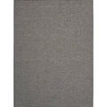 Nourison Positano Indoor/Outdoor Charcoal 10 x 14 Area Rug, Easy Cleaning, Non Shedding, Bed Room, Living Room, Dining Room, B
