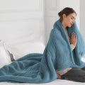 Electric Blanket Throw, Fast Heating Blanket with Overheat Protection, Heated Sherpa Blanket with 5 Heating Levels & 4 Hours Aut