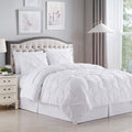 Sweet Home Collection 8 Piece Comforter Set Bag with Pintuck Design (Pack of 3)