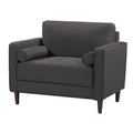 LifeStyle Solutions Arm Chair, 39.8 W x 31.1 D x 33.5 H, Heather Grey