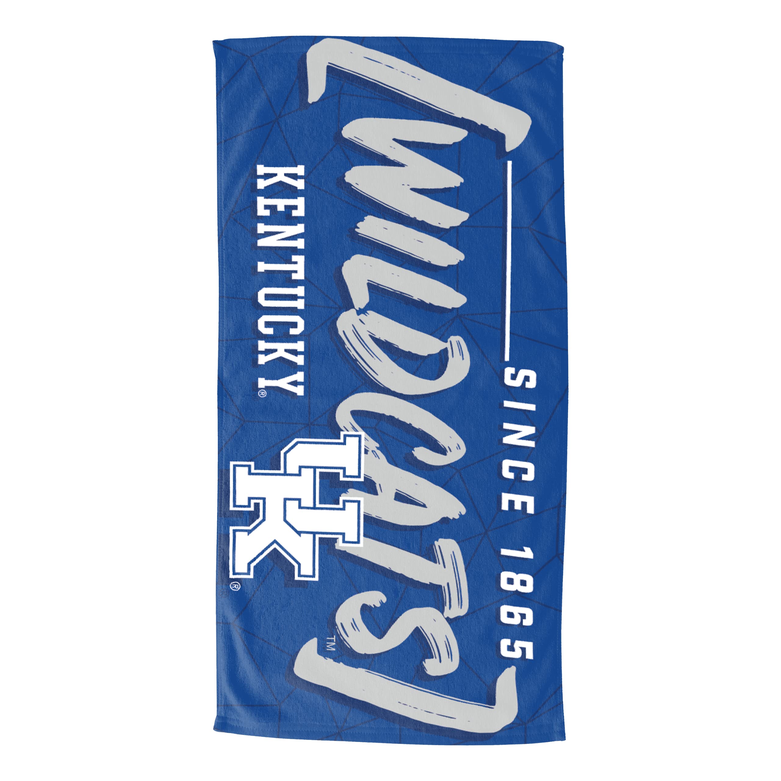 Northwest NCAA Kentucky Wildcats Unisex-Youth Hooded Youth Beach Towel, 21 x 51, Facet
