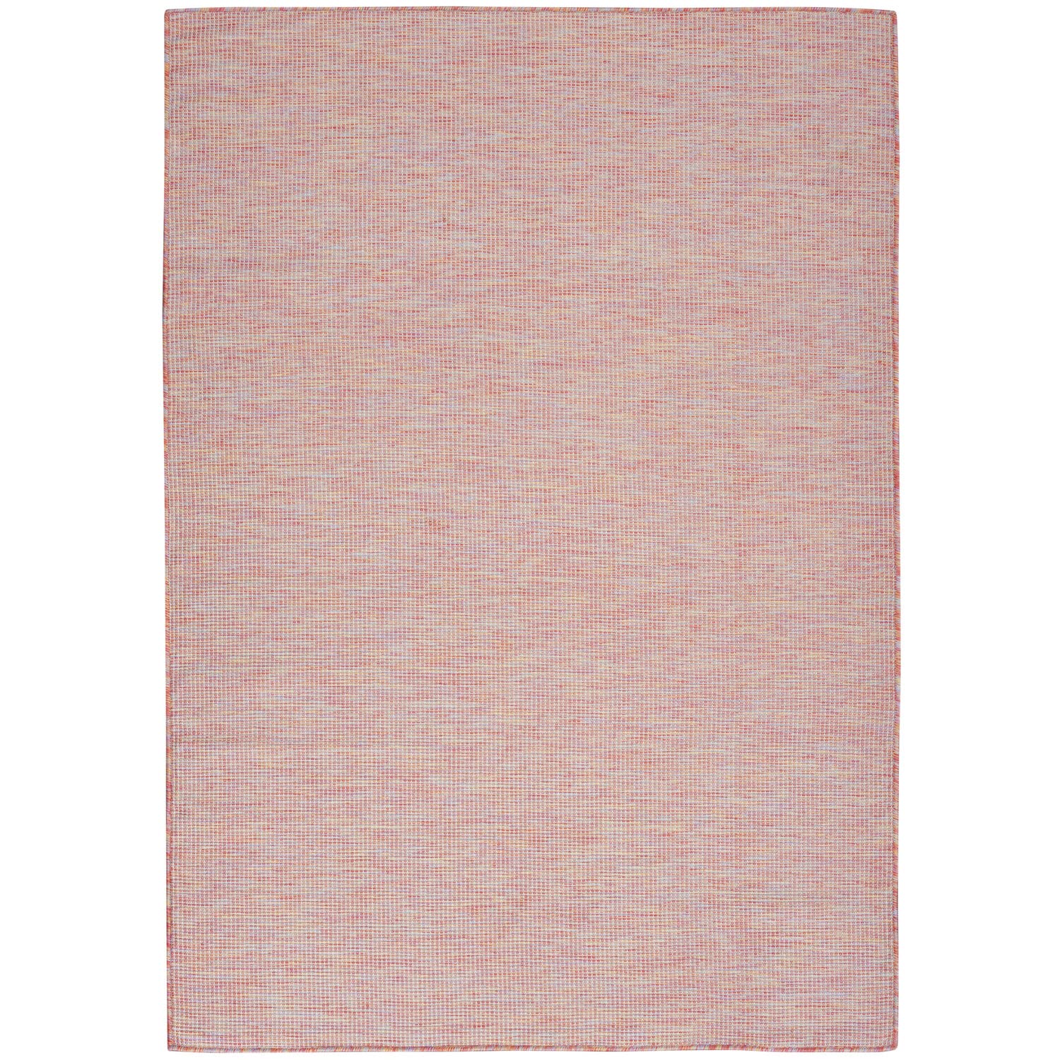 Nourison Positano Indoor/Outdoor Rainbow 6 x 9 Area Rug, Easy Cleaning, Non Shedding, Bed Room, Living Room, Dining Room, Back