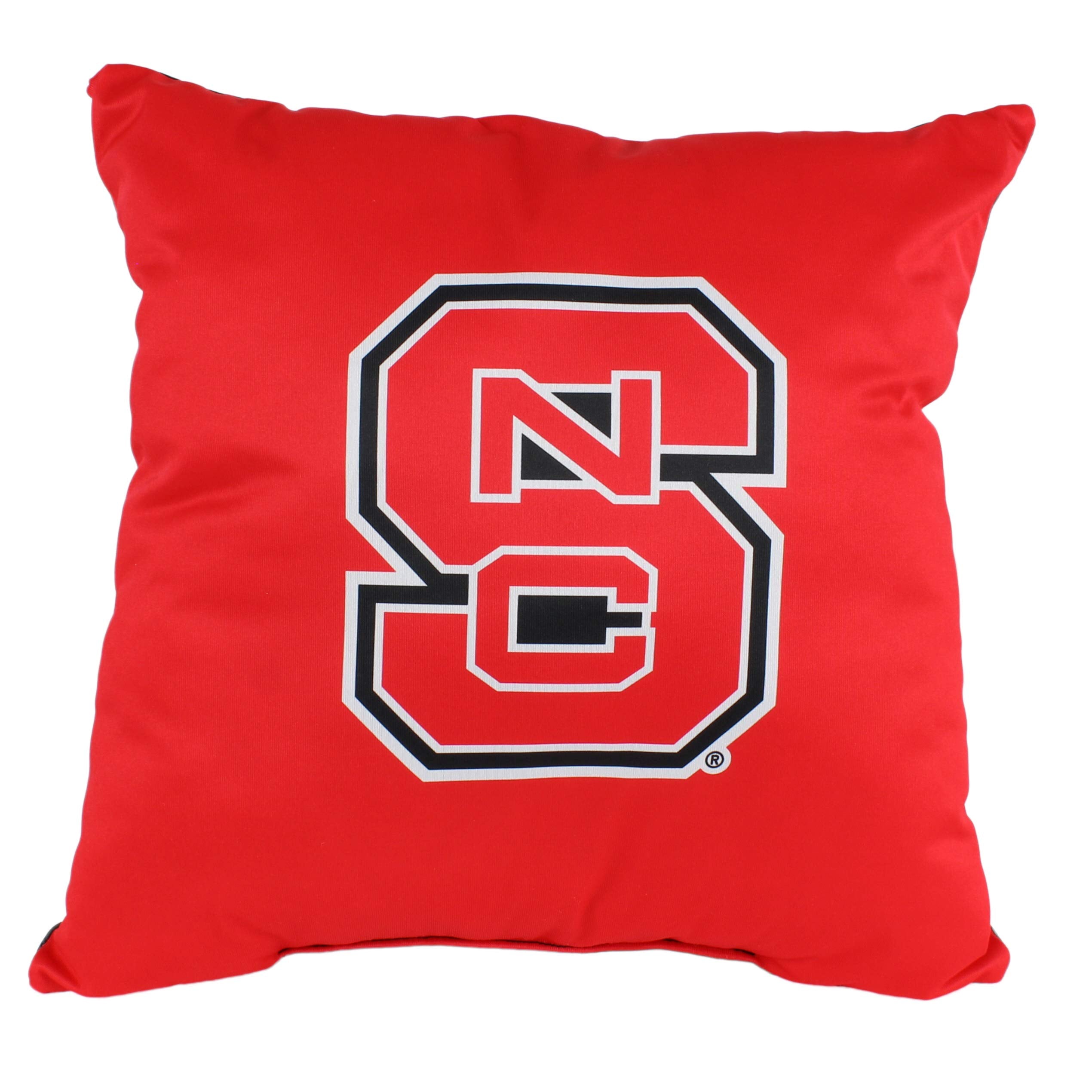 College Covers ETC DP18 Pillow, 16 x 16, North Carolina State Wolfpack