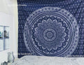 Popular Handicrafts Tapestry Wall Hanging Hippie Ombre Mandala Bohemian Hippy Intricate Indian Tapestries Bedspread 90 x 108 inc
