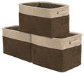 Sorbus Fabric Storage Cubes 15 Inch - Big Sturdy Collapsible Storage Bins with Dual Handles - Foldable Baskets for Organizing -D