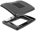 Mount-It! Adjustable Footrest with Massaging Bead | Adjustable Height and Tilt Office Foot Rest Stool for Under Desk Support | 5