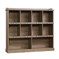 Sauder Barrister Lane Cubby Bookcase/ Book Shelf for Storage and Display, Salt Oak finish