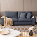 DOPEDIO Modern Loveseat Sofa for Living Room,Chenille Recliner, Removable Cover, Spring Cushions, Solid Wood Frame, Easy Assembl