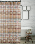 Greenland Home Fashions Fabric Sensations Shower Curtain, Stylish Bathroom Decor, Machine Washable, 72 inches x 72 inches, Phoen
