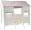 ACME Furniture Spring Cottage Full Bed in White and Pink