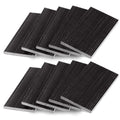 Tondiamo 10 Pcs Patio Chair Spring Plates Black Swivel Rocker Fiberglass Spring Plates Replacement Parts for Universal Outdoor P