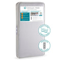 Contours Vibes Soothing Vibrations Breathable 2 Stage Waterproof Baby Crib Mattress plus Toddler Bed Fit, Vibrating Soother, GRE