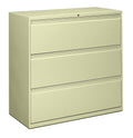 HON 893LL 800 Series 42 by 19-1/4-Inch 3-Drawer Lateral File, Putty
